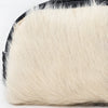 ADBG444 Hair-On Cowhide Leather Coin Purse Western Mini Zip Wallet