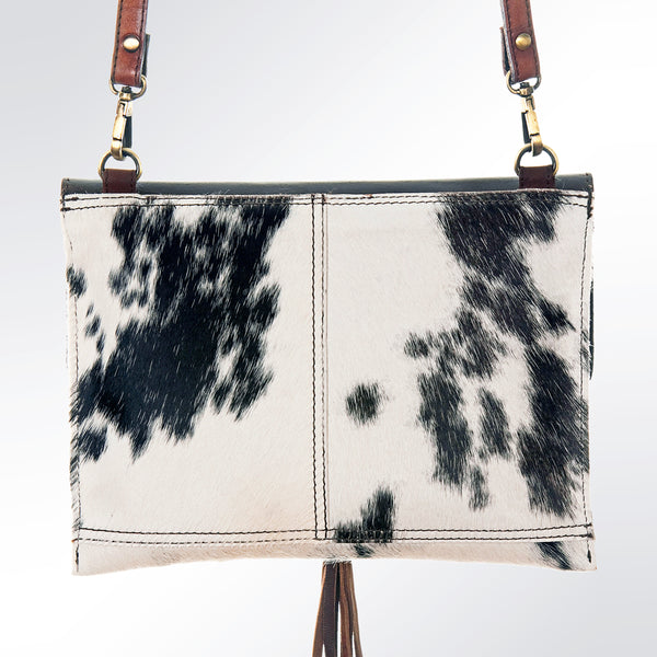 ADBGI116 Crossbody Hair On Genuine Western Leather Women Bag