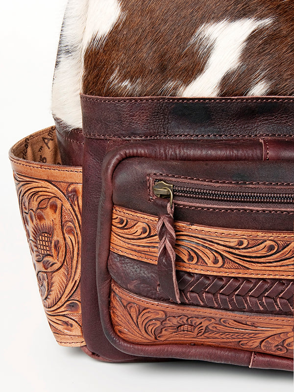 LC-ADBGZ214 Backpack Genuine Western Leather Women Bag Becca