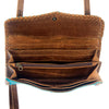 ADBG514 American Darling Handcrafted Hair-On Cowhide & Leather Small Cross body Bag