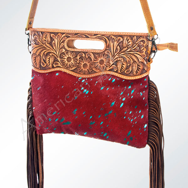 LC-ADBGS146 Crossbody Genuine Western Leather Women Bag Mae