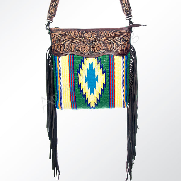 LC-ADBGZ226 Crossbody Genuine Western Leather Women Bag