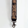 LC-ADSTF112 Hand Tooled Genuine Leather Handle Strap