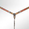 LC-ADEE302-BC Western Leather Breast Collar