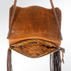ADBG530 American Darling Rivetted Concho Hair-On Cowhide Western Small Cross body Bag