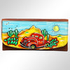 ADBGM112 Hand-Painted Leather Wallet Clutch - Western Design by American Darling