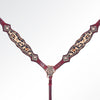 LC-ADPAF126-BC Western Leather Breast Collar