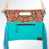ADBGS146 Crossbody Genuine Western Leather Women Bag Caddy