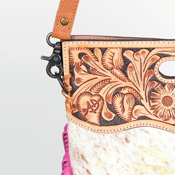 ADBGS146 Crossbody Genuine Western Leather Women Bag Caddy