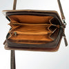 ADBG641 American Darling Hand Woven Saddle Blanket Western Leather Organiser Bag