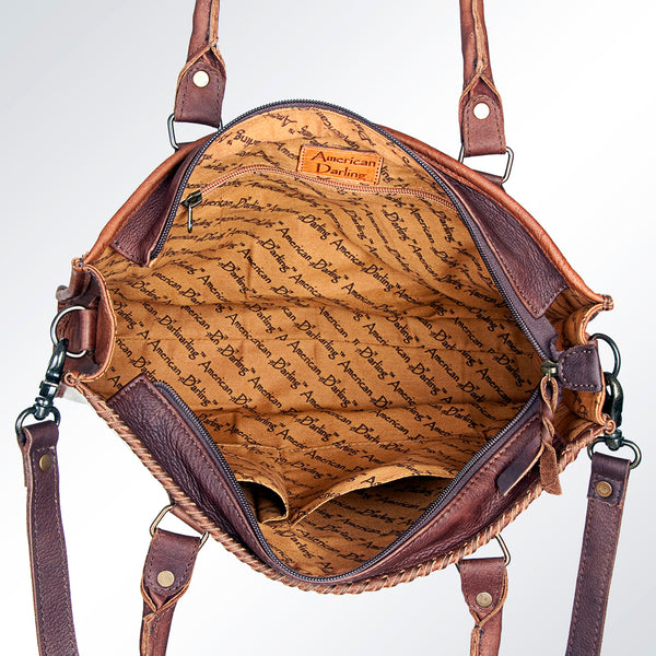 ADBGS118G Tote Hair-On Genuine Western Leather Women Bag Cady