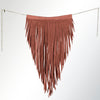 ADJW102 Western Fringe Chain Accessory - Genuine suede Statement Piece