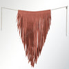 ADJW102 Western Fringe Chain Accessory - Genuine suede Statement Piece