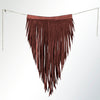 ADJW102 Western Fringe Chain Accessory - Genuine suede Statement Piece