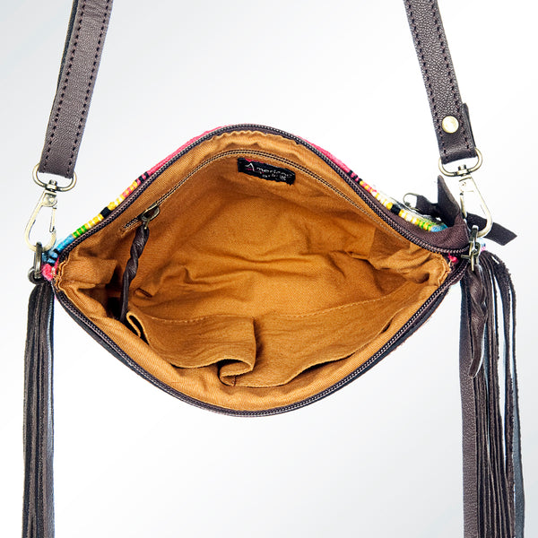 LC-ADBGZ184 Crossbody Genuine Western Leather Women Bag Becca