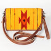 ADBG485 American Darling Saddle Blanket Leather Organiser Bag