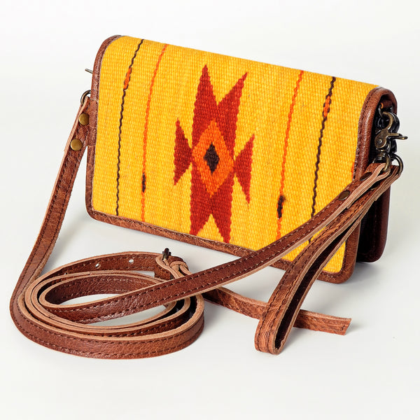 ADBG485 American Darling Saddle Blanket Leather Organiser Bag