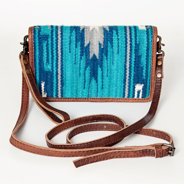 ADBG485 American Darling Saddle Blanket Leather Organiser Bag