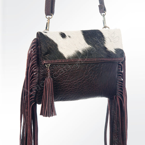LC-ADBGZ331 Crossbody Hair-On Genuine Western Leather Women Bag