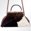 ADBG654 American Darling Hair-On Cowhide Western Leather Clutch Bag