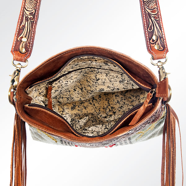 LC-ADBGK109 Crossbody Genuine Western Leather Women Bag