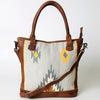 LC-ADBGK111 Tote Genuine Western Leather Women Bag