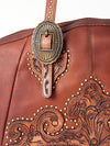 LC-ADBGI168A Tote Genuine Western Leather Women Bag