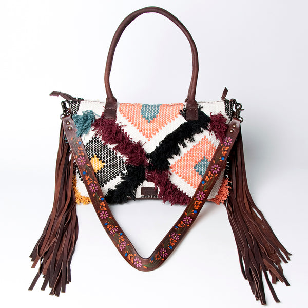 LC-ADBGZ370 Crossbody Genuine Western Leather Women Bag