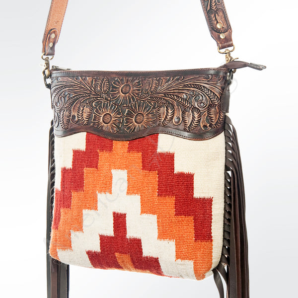 LC-ADBGZ375 Crossbody Genuine Western Leather Women Bag