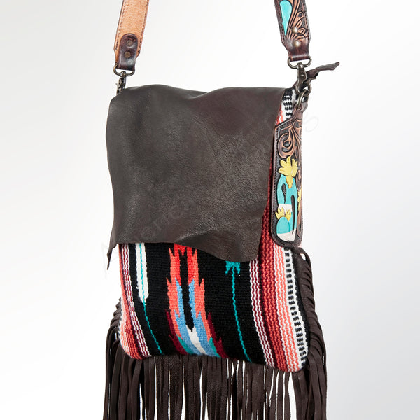 LC-ADBGZ175B1 Messenger Genuine Western Leather Women Bag