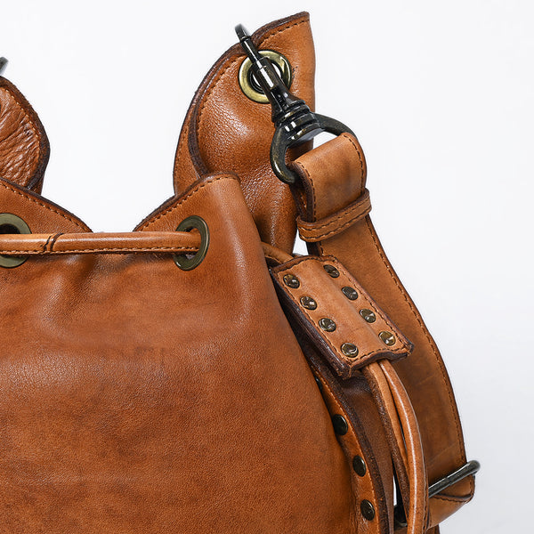 SWC137 The Rivet Drawstring Bucket Bag