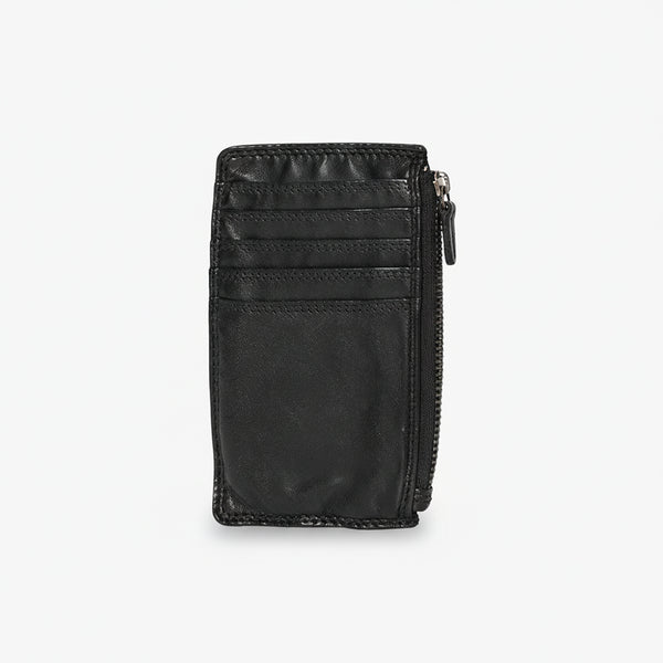 SWC146 Functional Leather Zipper Card Holder
