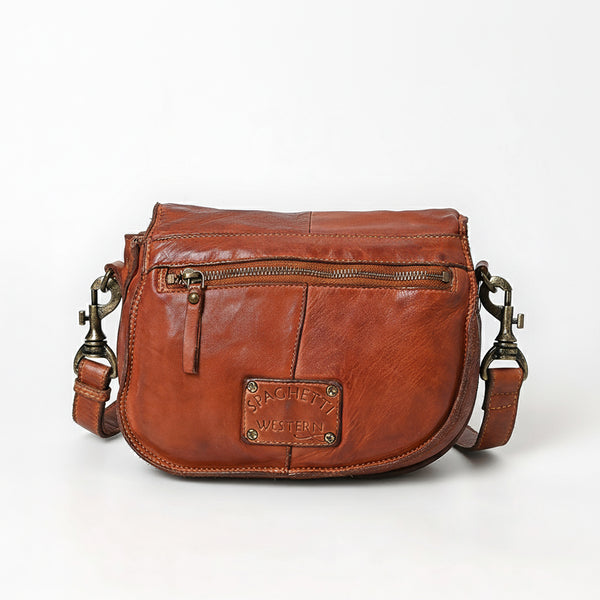 SWC161 Studded Flap Cross Body Bag