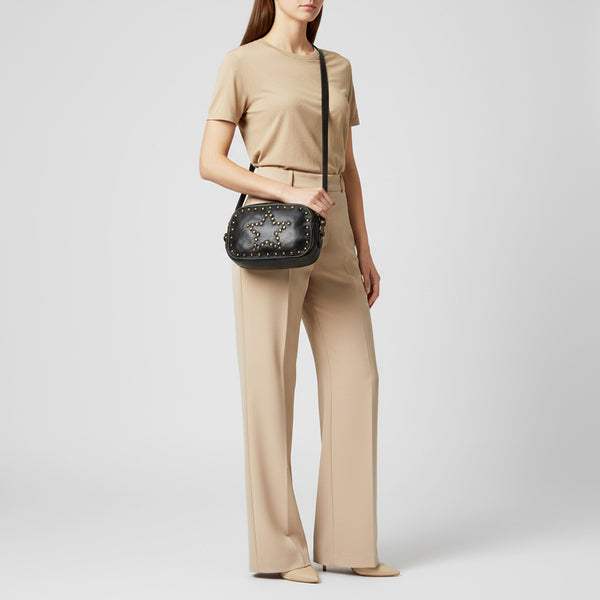 SWC166 Small Black Star Crossbody