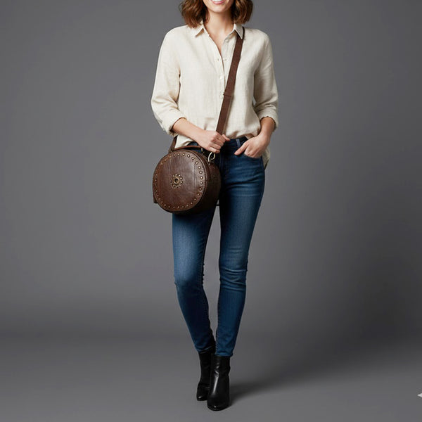 SWC168 Studded Compact Canteen Bag