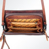 ADBG485 American Darling Hand Tooled Leather Organiser Bag