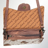 ADBG681 American Darling Hair-On Cowhide Western Leather Crossbody Bag