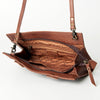 ADBG684 American Darling Handcrafted Lace-Up Western Leather Crossbody Bag
