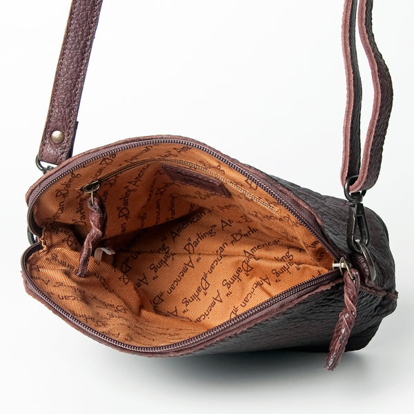 LC-ADBGZ383 Crossbody Genuine Leather Women Bag Western Handbag Purse