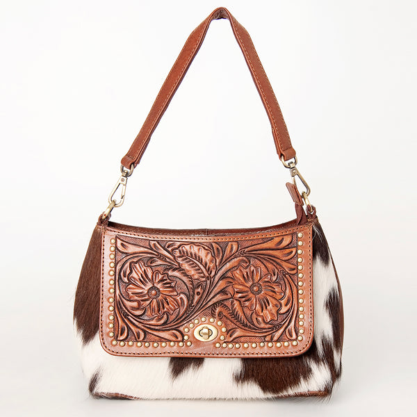 ADBGI177 Hobo Hair On Genuine Western Leather Women Bag