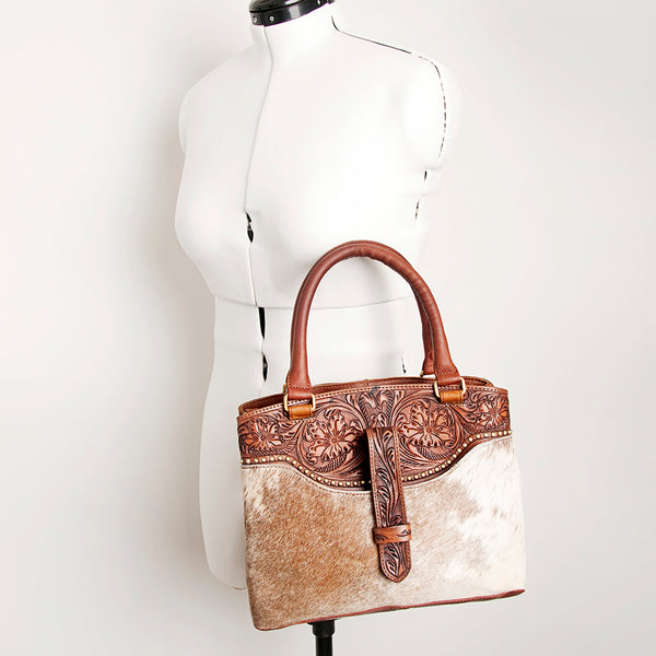 ADBGI180 Tote Hair On Genuine Western Leather Women Bag