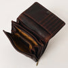 ADBGZ391 Wallet Genuine Western Leather Women Bag