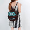 LC-ADBGZ214B Backpack Genuine Western Leather Women Bag