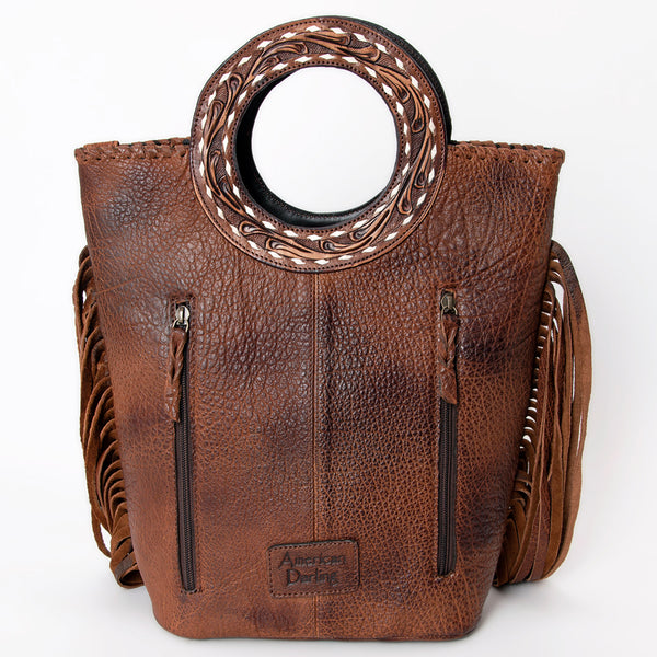 LC-ADBGZ332B Tote Genuine Western Leather Women Bag