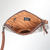 GIBGX235 Wristlet Hair On Genuine Leather Women Bag Western Handbag Purse