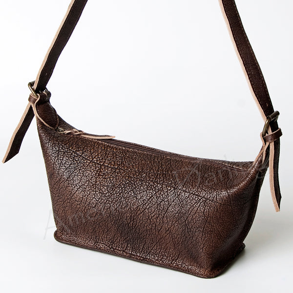 ADBG751 American Darling Western Leather Cross body Bag - Handcrafted Full Grain Leather Purse