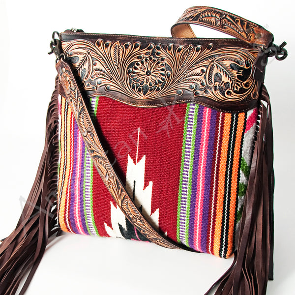 LC-ADBGZ421 Crossbody Genuine Western Leather Women Bag