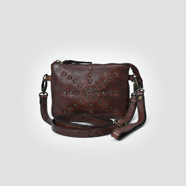 SWC196 Pelloro - Luxury Full Grain Crossbody