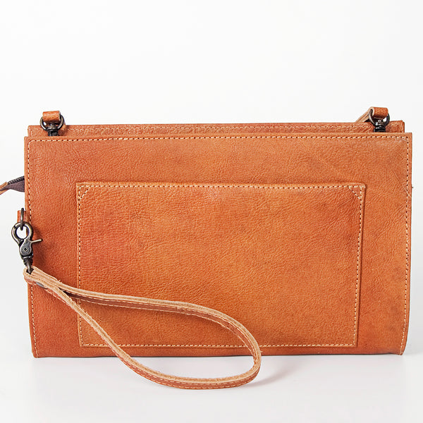 GIBGX245 Wristlet Genuine Leather Women Bag Western Handbag Purse