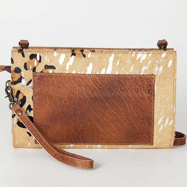 ADBG684 American Darling Handcrafted Lace-Up Western Leather Crossbody Bag